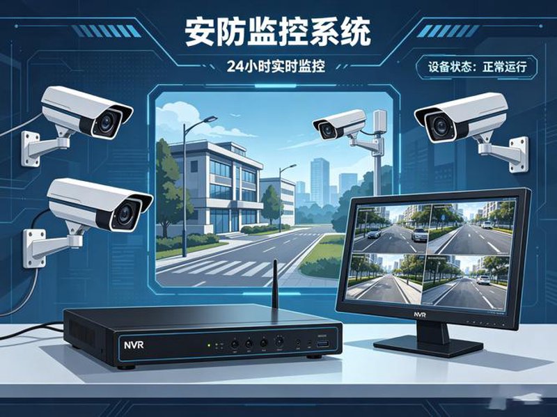 高清监控系统安装